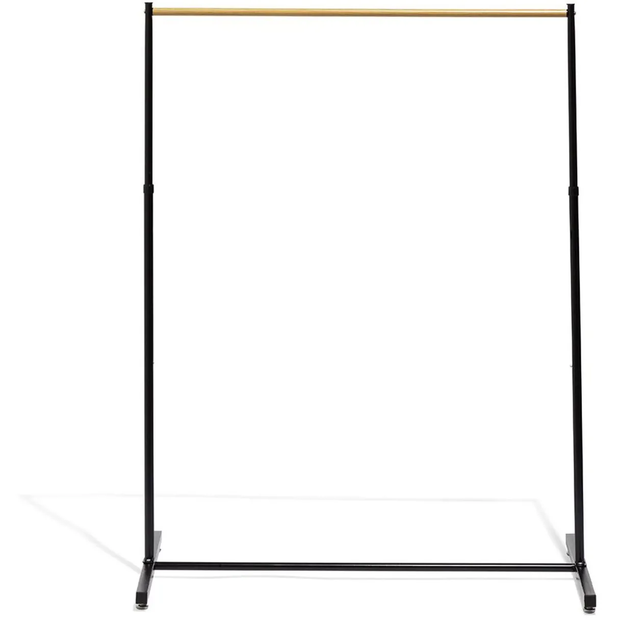 Rangement|Gifi Portant en métal hauteur réglable décor bois et noir