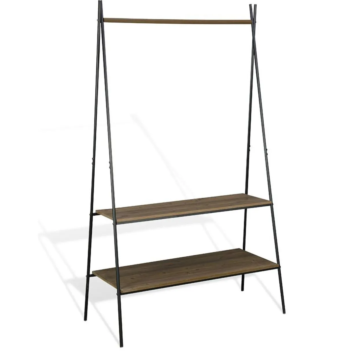 Rangement|Gifi Portant et rangement chaussures 2 niveaux métal et bois