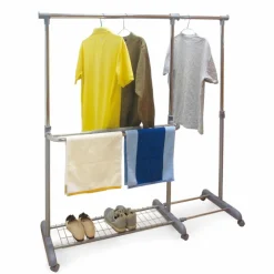 Rangement|Gifi Portant extensible gris