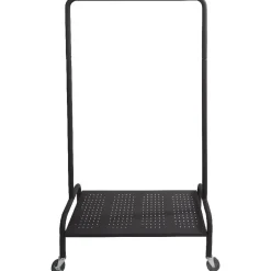 Rangement|Gifi Portant tube noir avec étagère