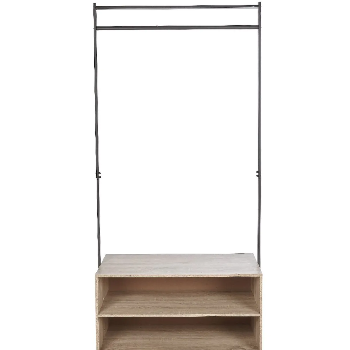 Rangement|Gifi Portant vestiaire range chaussures noir et marron