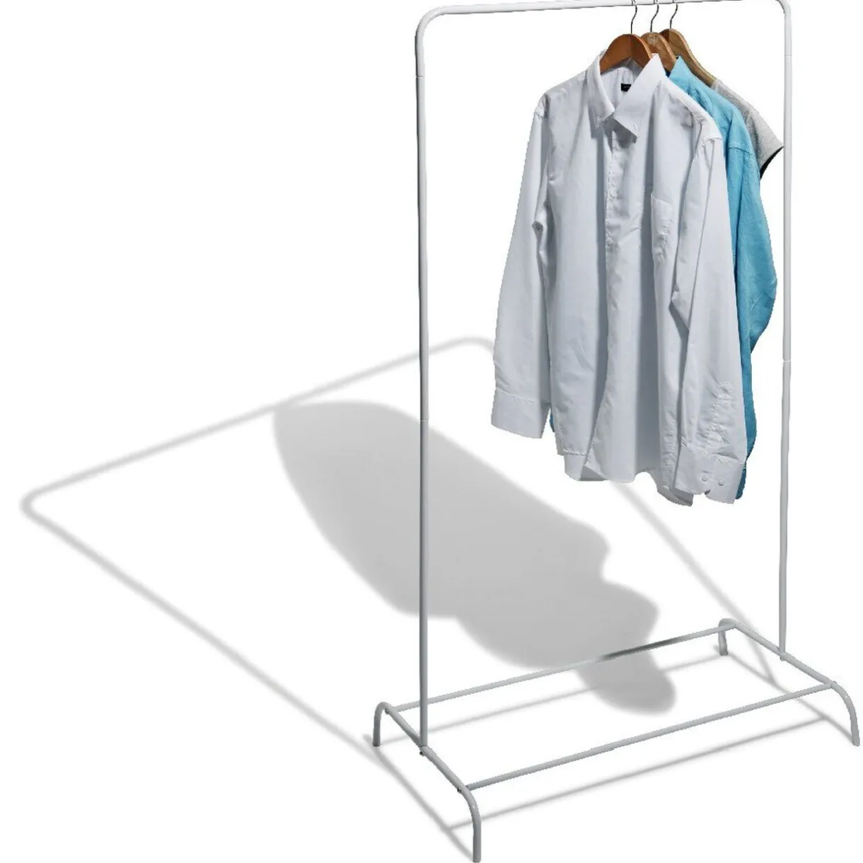 Rangement|Gifi Portant vêtements simple blanc