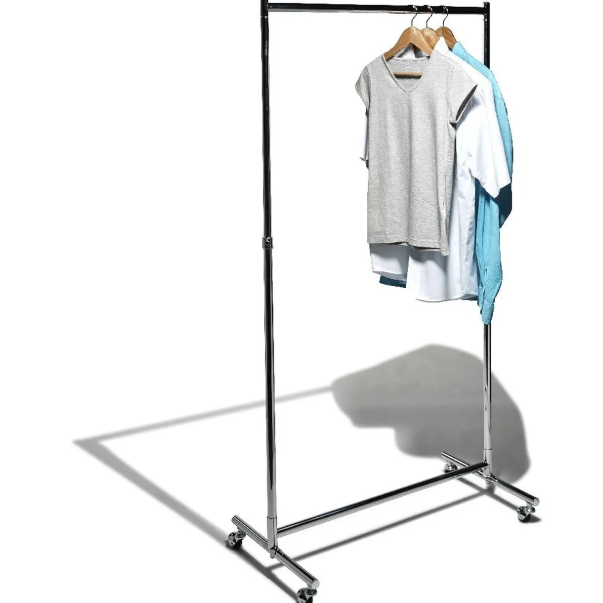 Rangement|Gifi Portant vêtements simple charge lourde gris