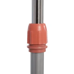 Rangement|Gifi Portant vêtements sur roulettes corail et gris