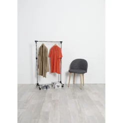 Rangement|Gifi Portant vêtements tube simple noir