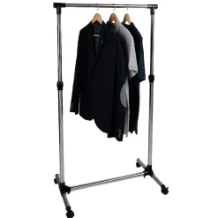 Rangement|Gifi Portant vêtements tube simple noir