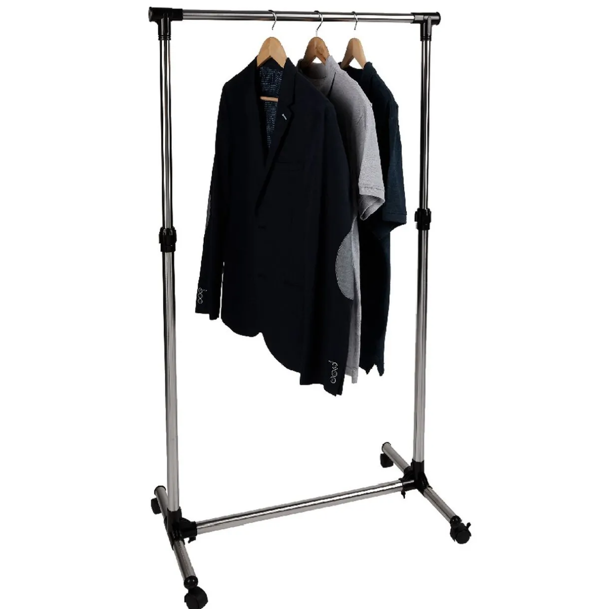 Rangement|Gifi Portant vêtements tube simple noir