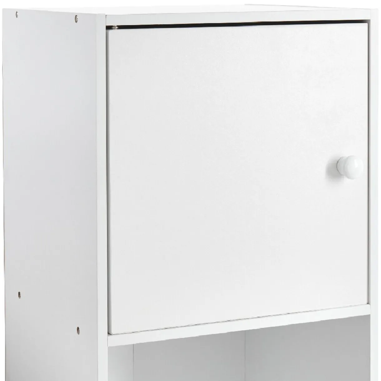 Rangement|Gifi Porte Box Cube bois blanc