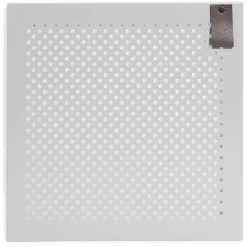 Rangement|Gifi Porte Box Cube métal ajouré gris