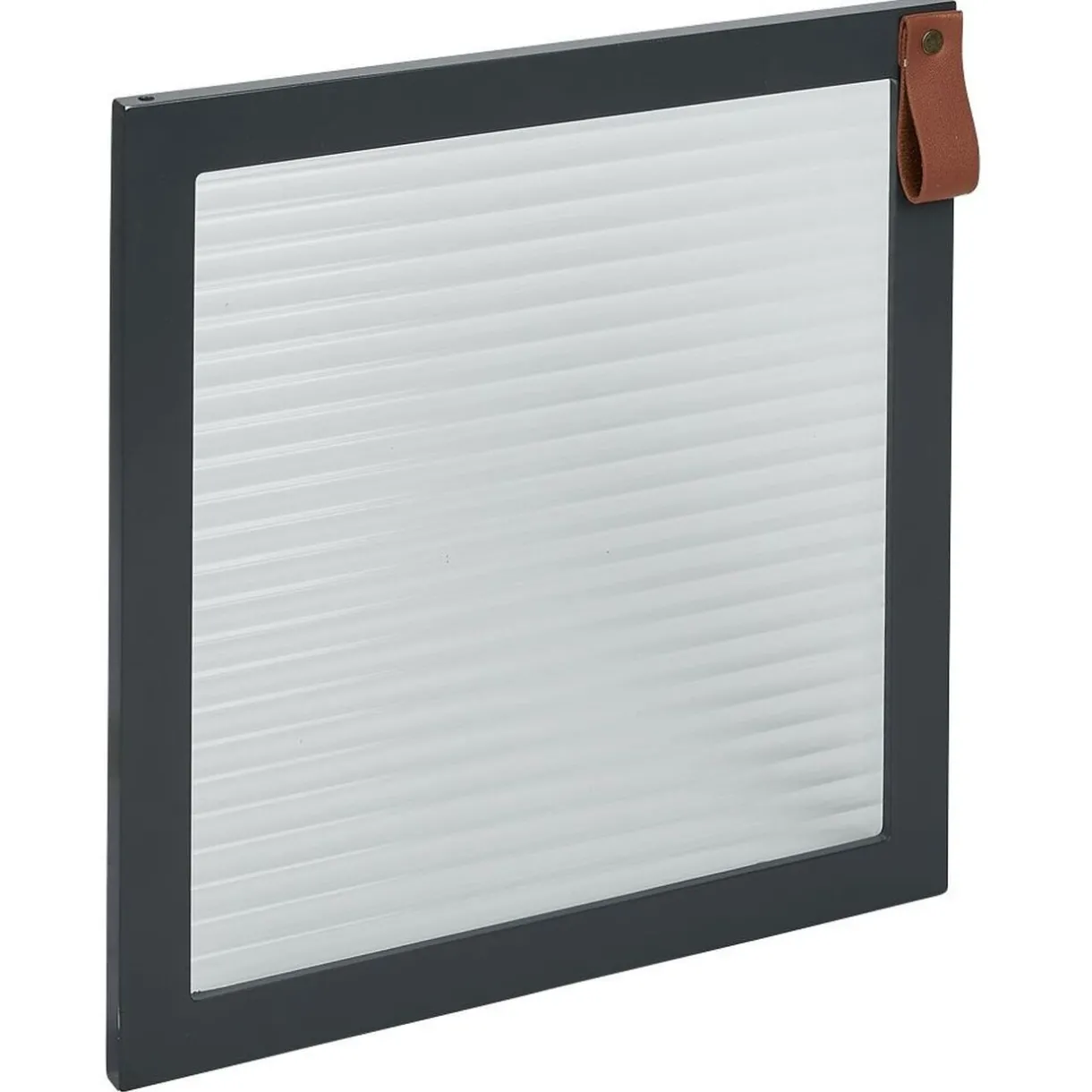 Rangement|Gifi Porte Box Cube 32,2xH32,2x1,2cm bois et verre