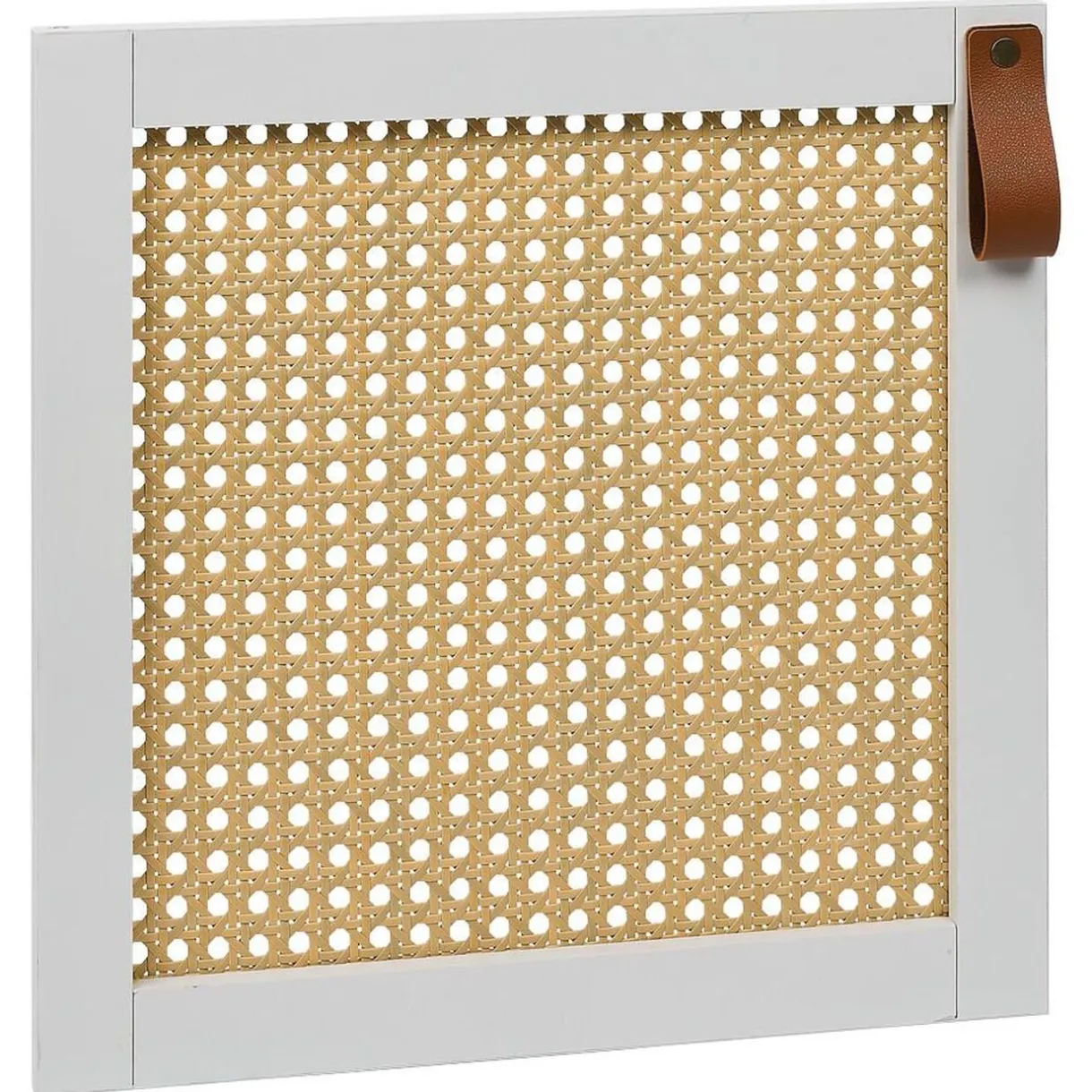 Rangement|Gifi Porte cannage Box Cube 32,2x32,2x1,2cm bois blanc