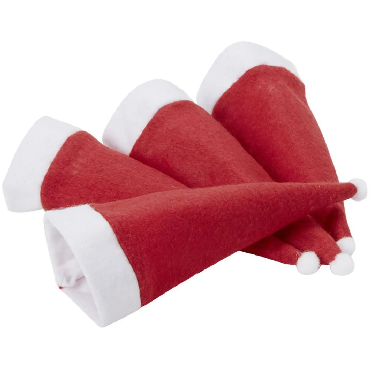 Porte couverts en forme de bonnet de Noël x4^Gifi Outlet