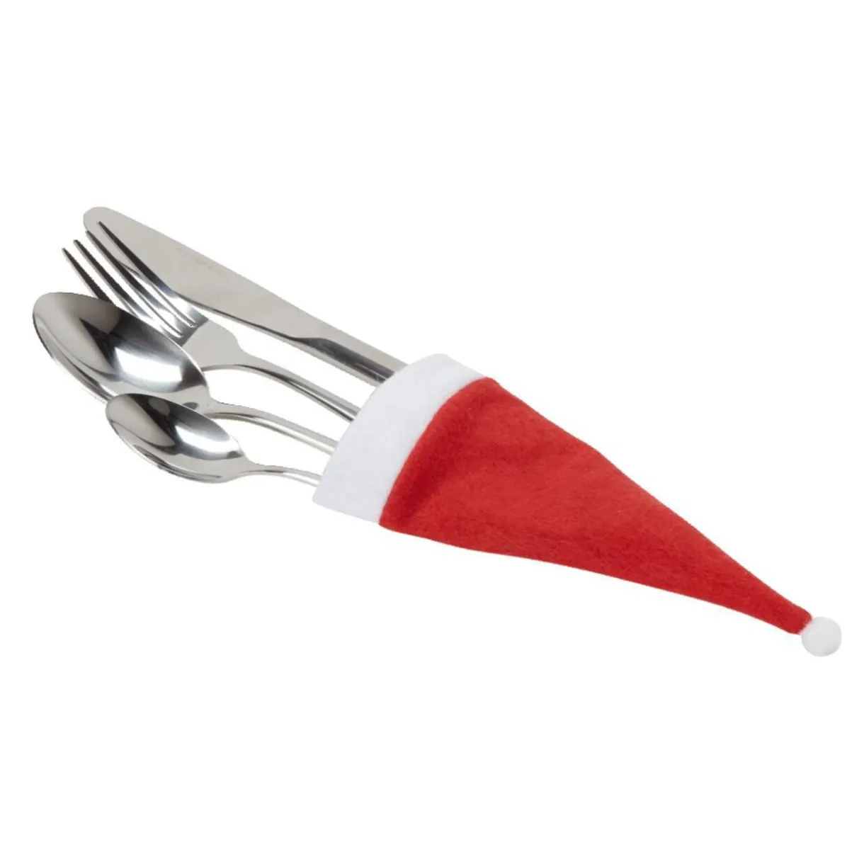 Porte couverts en forme de bonnet de Noël x4^Gifi Outlet