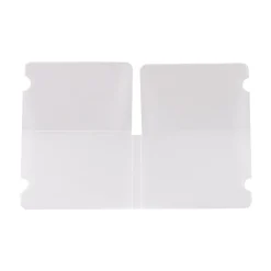Online Gifi Porte masque pliable format de poche blanc transparent