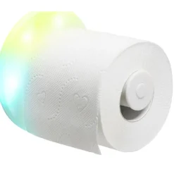 Clearance Gifi Porte papier toilettes lumineux blanc