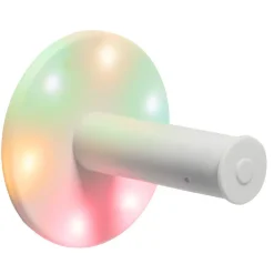 Clearance Gifi Porte papier toilettes lumineux blanc