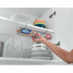 Porte rouleau Metaltex à fixer sur étagère^Gifi Discount