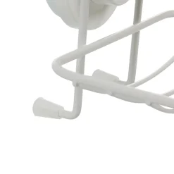 New Gifi Porte savon blanc à ventouse blanc
