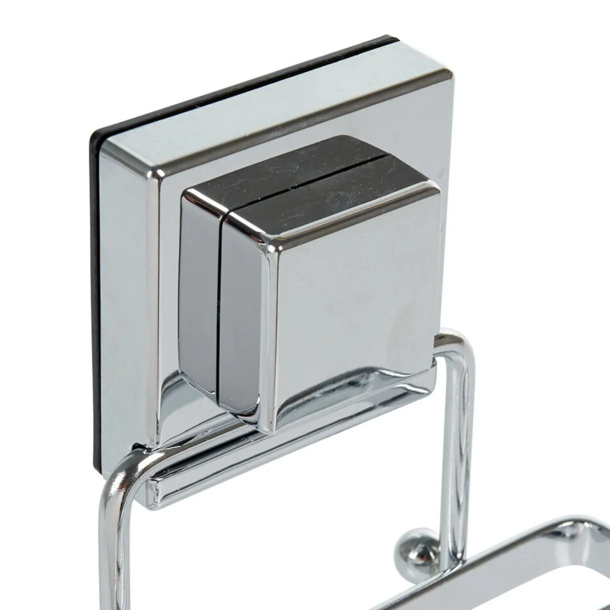 Gifi Porte savon blanc à ventouse gris