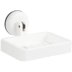 Clearance Gifi Porte savon blanc fixation ventouse