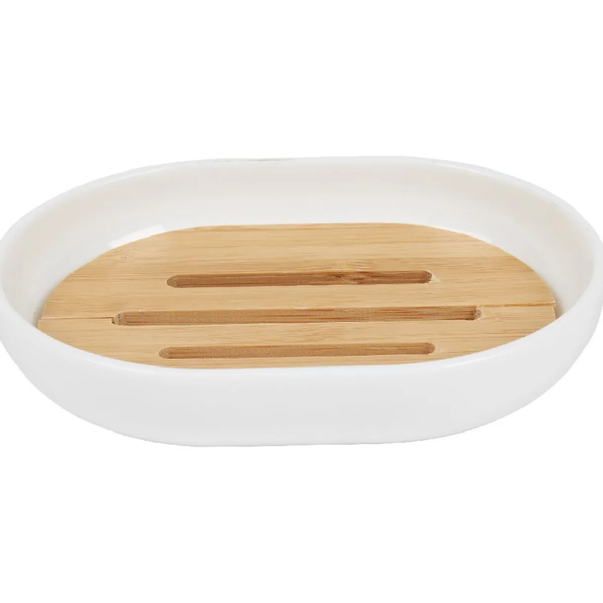 Gifi Porte savon blanc naturel