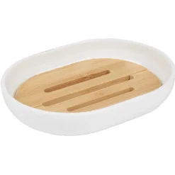 Gifi Porte savon blanc naturel