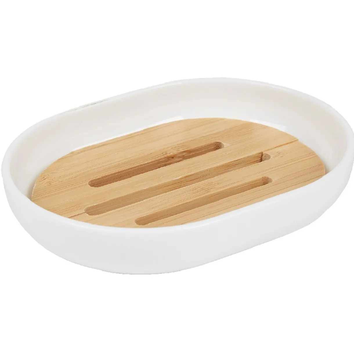 Gifi Porte savon blanc naturel