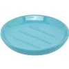 Discount Gifi Porte savon rond céramique bleu lagon
