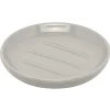 Gifi Porte savon rond taupe