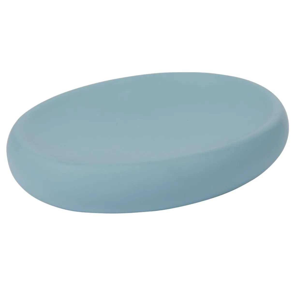 Clearance Gifi Porte savon Rubber céramique bleu