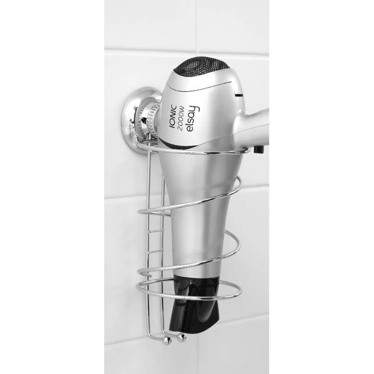 New Gifi Porte sèche cheveux avec ventouse