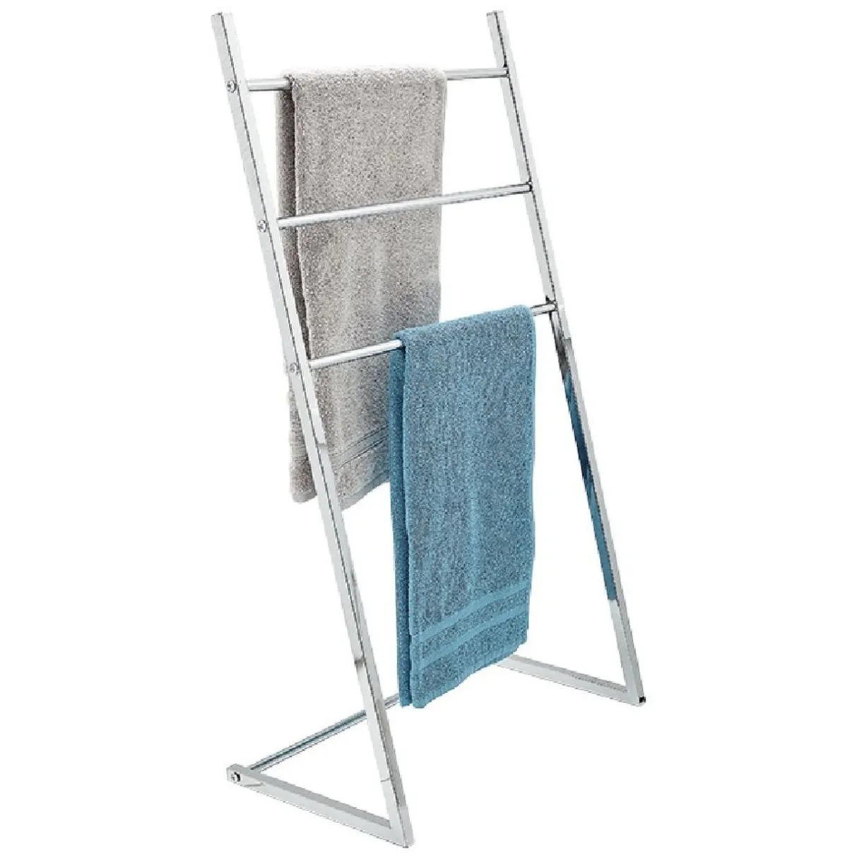 Online Gifi Porte serviette en métal gris