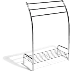 Hot Gifi Porte serviettes gris chromé