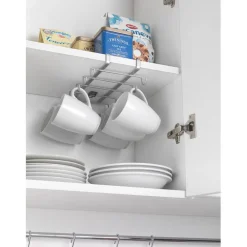 Porte tasse x10 Metaltex à fixer sur étagère^Gifi Best