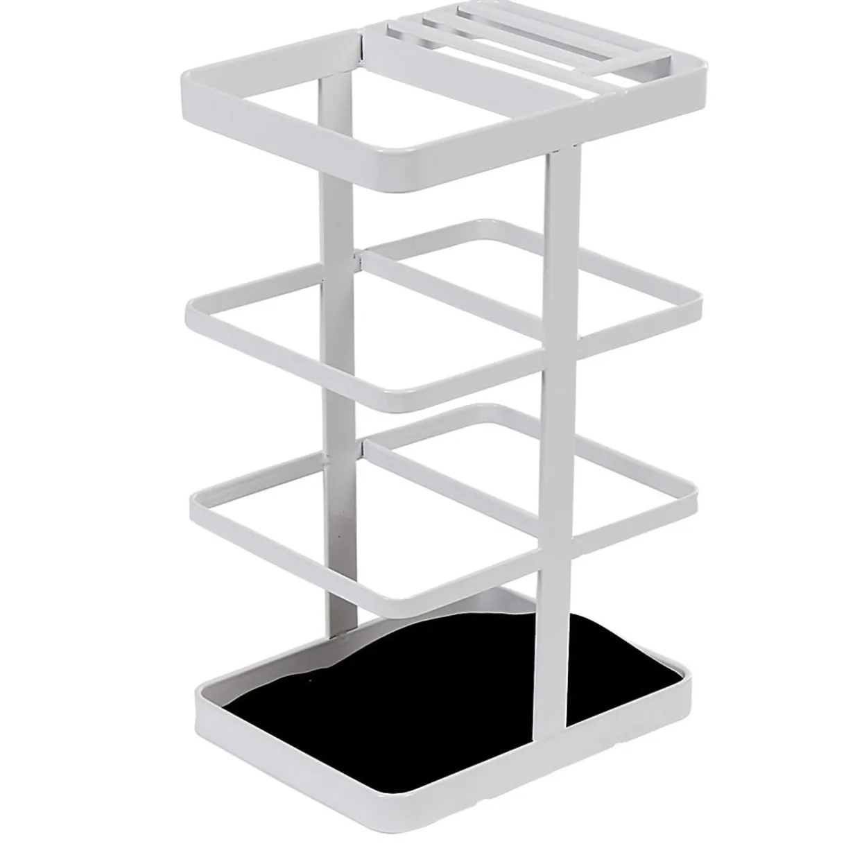 Porte ustensiles de cuisine en métal blanc^Gifi Best