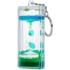 Porte-clé sablier liquide 3 modèles^Gifi Hot