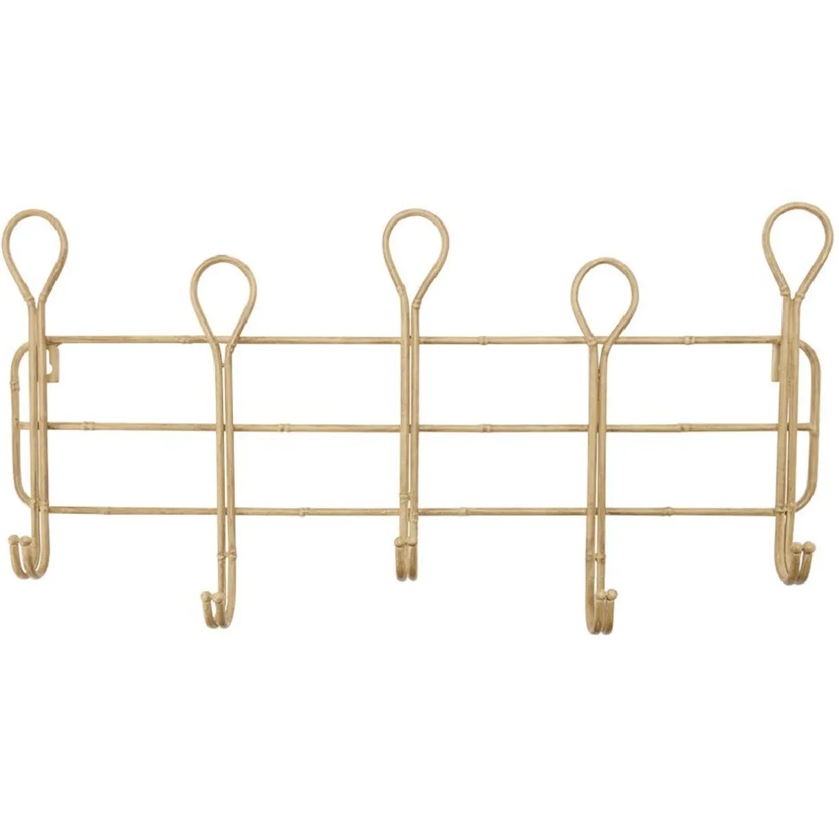 Rangement|Gifi Porte-manteau effet bambou naturel