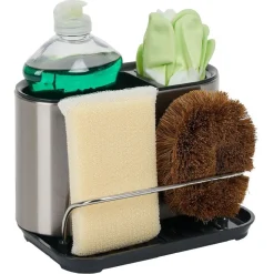 Porte-éponge et produit vaisselle - L.18xl.13xH.12,3cm^Gifi Outlet