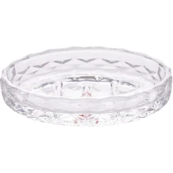 Sale Gifi Porte-savon en verre effet cristallin transparent 12x8xH2,5cm