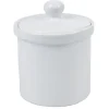 Pot avec couvercle blanc^Gifi Best