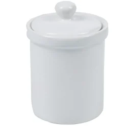 Pot avec couvercle blanc^Gifi Hot