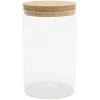 Pot de conservation en verre avec couvercle liège 1 L^Gifi Sale