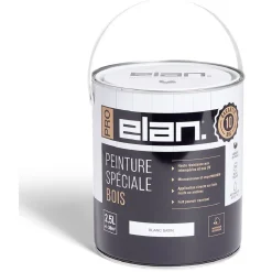Clearance Gifi Pot peinture Elan bois int/ext blanc 2,5L