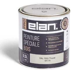 Outlet Gifi Pot peinture Elan bois int/ext taupe 0,5L