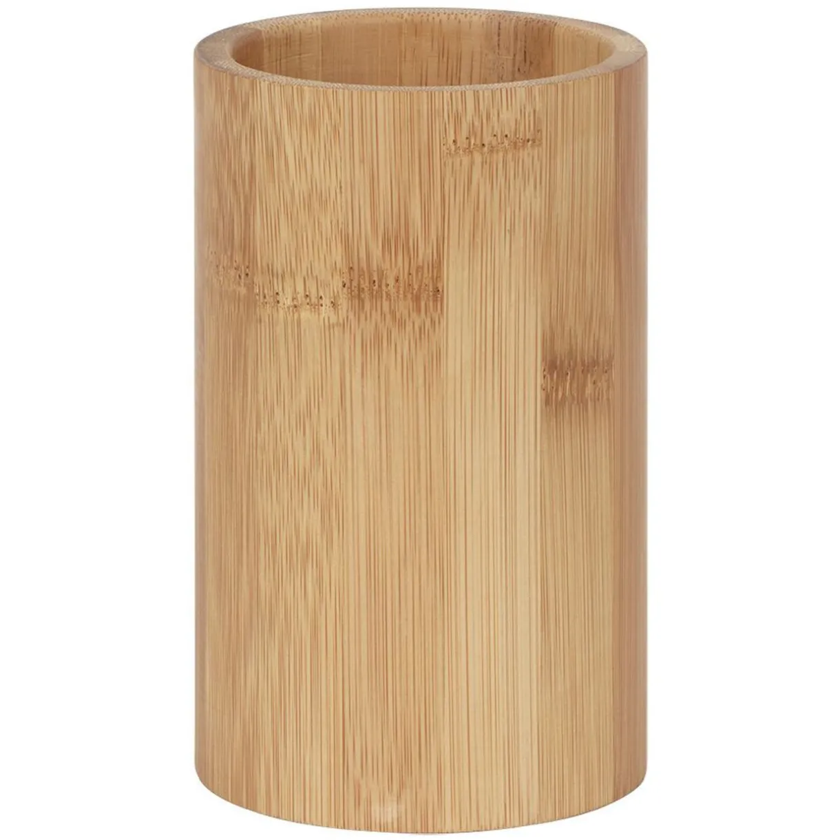 Pot range ustensiles en bambou^Gifi