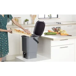 Nettoyage Et Entretien|Gifi Poubelle à compost 21L