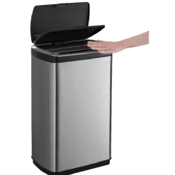 Nettoyage Et Entretien|Gifi Poubelle à ouverture automatique 30L