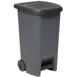 Nettoyage Et Entretien|Gifi Poubelle à roulettes 100L