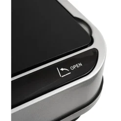 Nettoyage Et Entretien|Gifi Poubelle automatique avec seau gris métallisé 40 L