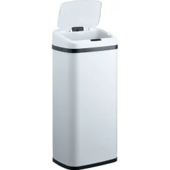 Nettoyage Et Entretien|Gifi Poubelle automatique blanc opaque 40 L